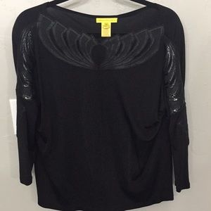 Catherine Malendrino Black Top